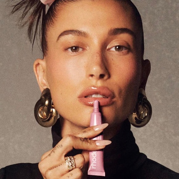 *SOLD* Rhode Skin Lip Tint in Ribbon Sheer Pink - Picture 2 of 4